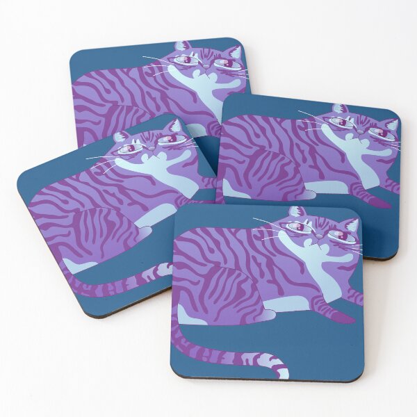 Item preview, Perriwinkle Tabby Cat designed and sold by Zia Frazier.