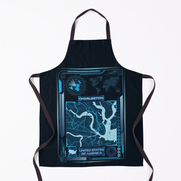 Item preview, CHARLESTON MAP USA designed and sold by hatimelhag.