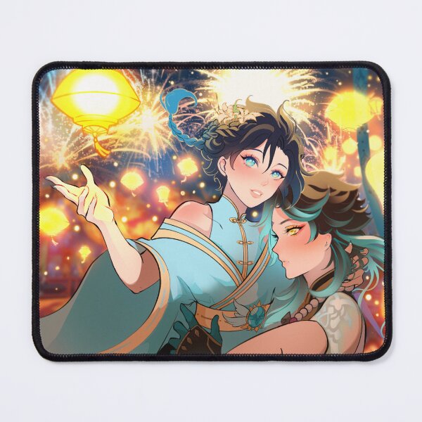 Item preview, Lunar new year - Xiaoven - genshin impact - venti Xiao  designed and sold by Mari-Firefly.