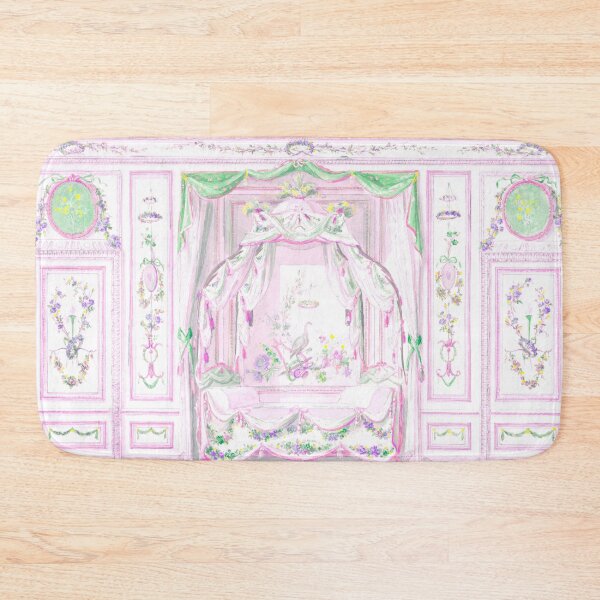 Artikelvorschau, Französisches Vintage Pompadour Rosa Rokoko Boudoir Diorama entworfen und verkauft von CaseyMichelleArt.