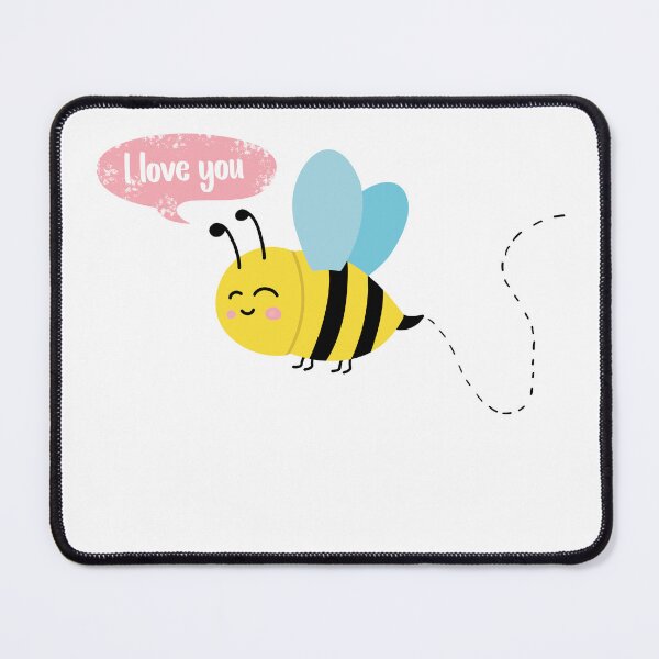 Item preview, Cute Bee saying I love you designed and sold by happyrays.