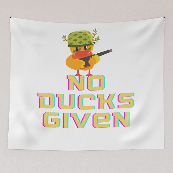 Item preview, No Ducks Given - Cute Military Duck designed and sold by Avani01.