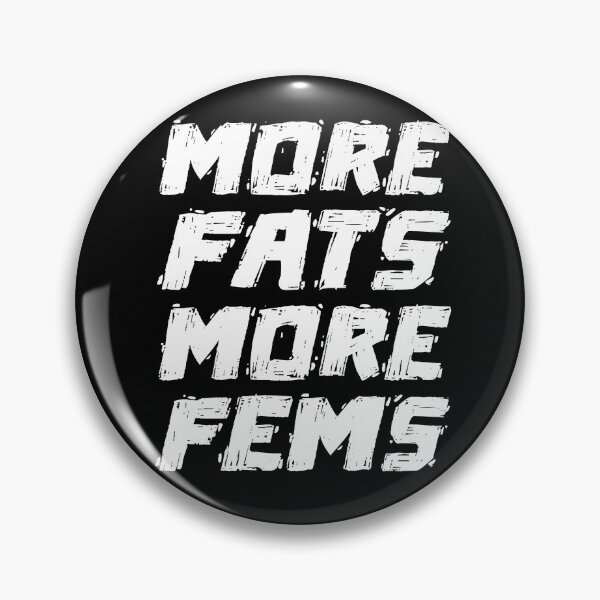 Item preview, More Fats More Fems Funny Gym Workout Quotes Food Lovers designed and sold by Heddar Badreddine.