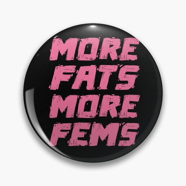 Item preview, More Fats More Fems Funny Gym Workout Quotes Food Lovers designed and sold by Heddar Badreddine.