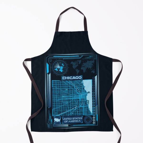 Item preview, CHICAGO MAP USA designed and sold by hatimelhag.