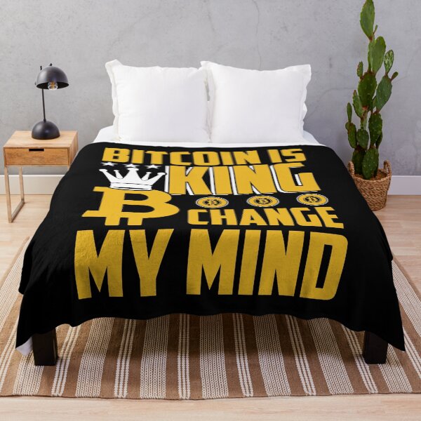 Item preview, Funny Bitcoin T Shirt - Bitcoin Is King, Crypto designed and sold by nft-millionaire.