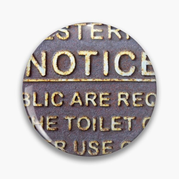 Item preview, Vintage Great Western Railway Toilet Sign designed and sold by Random Railways.
