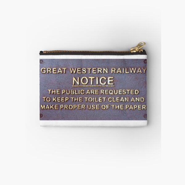 Item preview, Vintage Great Western Railway Toilet Sign designed and sold by Random Railways.