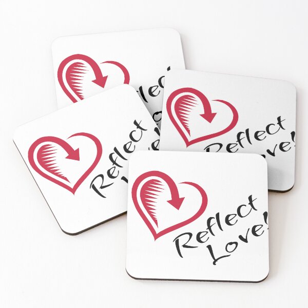 Item preview, Reflect Love - Red Love Heart - Love Yourself and Your World designed and sold by Bennymp.