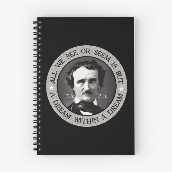 Item preview, Edgar Allen Poe - "All we see or seem is but a dream within a dream" quote designed and sold by HaggisVitae.