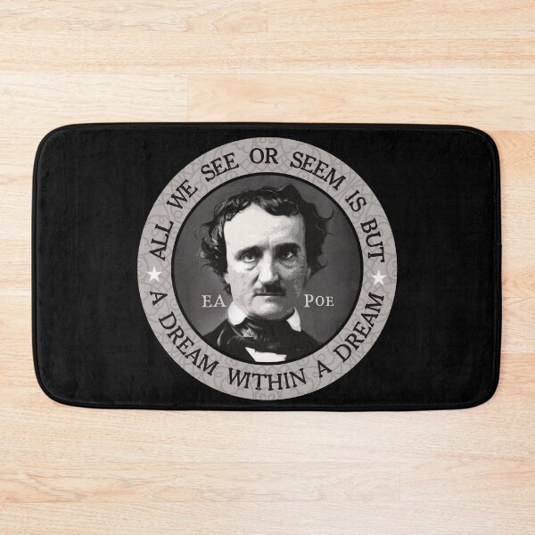 Item preview, Edgar Allen Poe - "All we see or seem is but a dream within a dream" quote designed and sold by HaggisVitae.