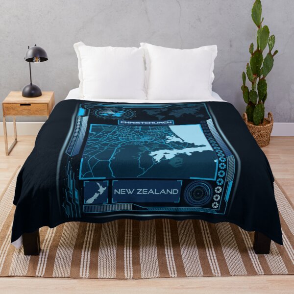 Item preview, CHRISTCHURCH MAP NEW ZEALAND designed and sold by hatimelhag.