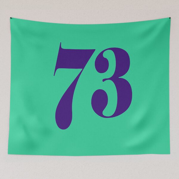 Item preview, NUMBER ----73 IN BLUE COLOR designed and sold by solgel47.