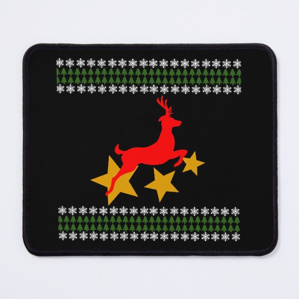 Item preview, Christmas pattern with reindeer, ugly Christmas, cool reindeer clothes designed and sold by Kirei-Lily.