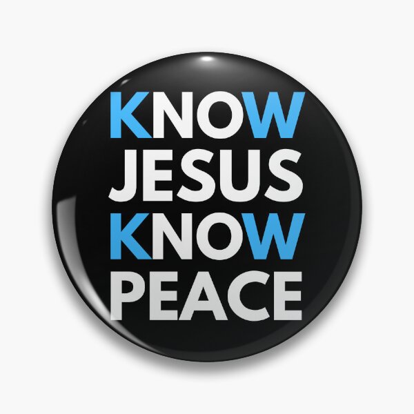 Item preview, Know Jesus Know Peace designed and sold by EverLife.