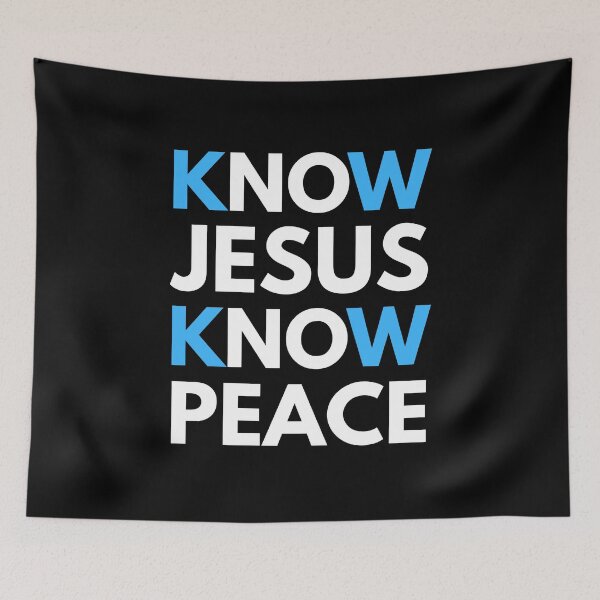 Item preview, Know Jesus Know Peace designed and sold by EverLife.