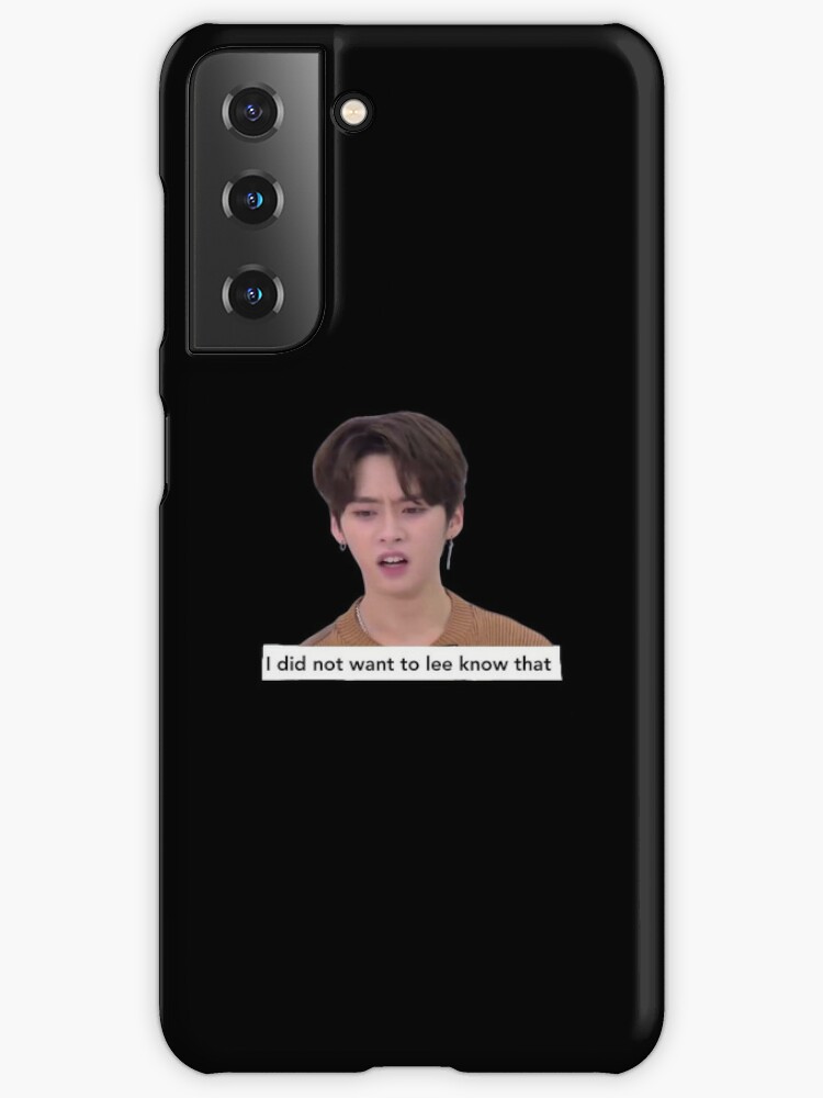 Stray Kids Lee Know Meme | Samsung Galaxy Phone Case