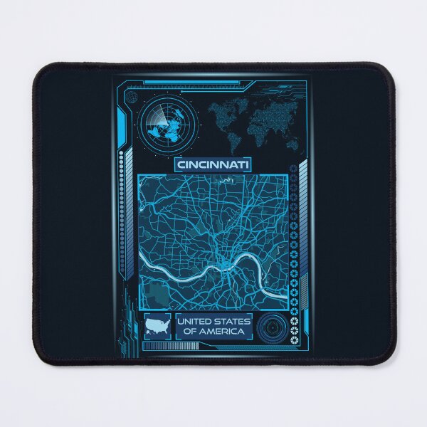 Item preview, CINCINNATI MAP USA designed and sold by hatimelhag.