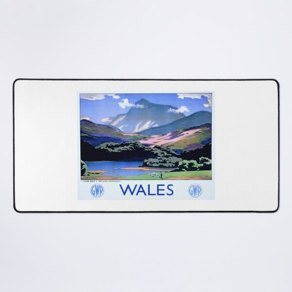 Item preview, Vintage Great Western Railway travel poster for Wales designed and sold by Random Railways.