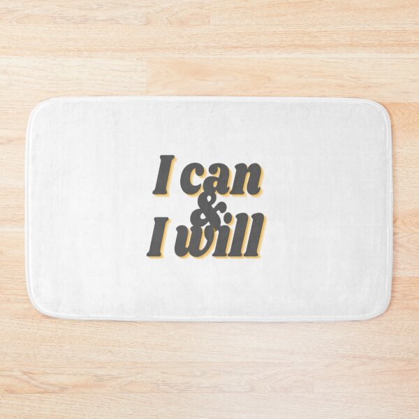 Item preview, I can and i will designed and sold by KillerArt23.