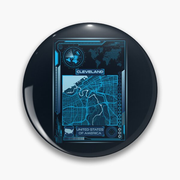 Item preview, CLEVELAND MAP USA designed and sold by hatimelhag.