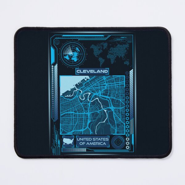 Item preview, CLEVELAND MAP USA designed and sold by hatimelhag.