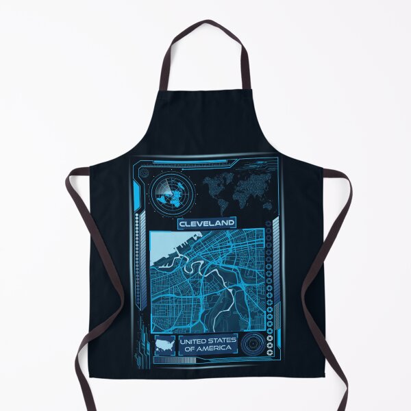 Item preview, CLEVELAND MAP USA designed and sold by hatimelhag.