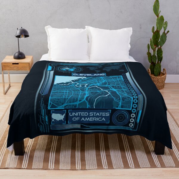 Item preview, CLEVELAND MAP USA designed and sold by hatimelhag.