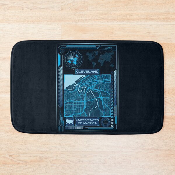 Item preview, CLEVELAND MAP USA designed and sold by hatimelhag.