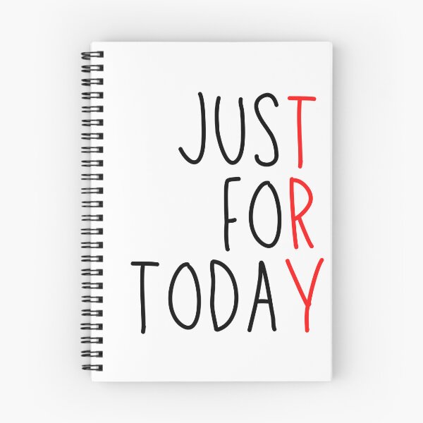 Item preview, TRY - Just for Today. AA Slogan. designed and sold by superbling.
