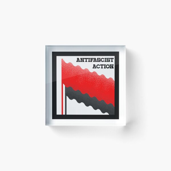 Item preview, Antifascist Action Left Wing Antifa Stylized designed and sold by Dr-Faustus.
