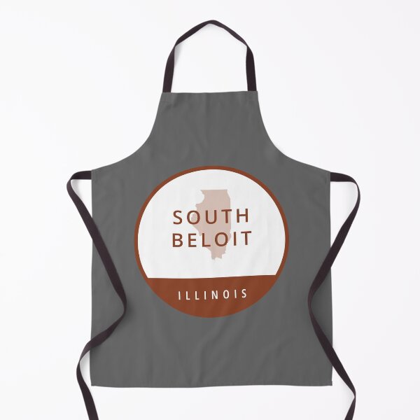 Item preview, South Beloit Illinois Brown Circle State Outline designed and sold by allcitymetro.