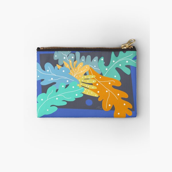 Item preview, Abstract Colorful Leaves With Dots - abstract art designed and sold by art64.