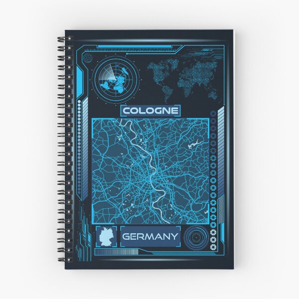 Item preview, COLOGNE MAP GERMANY designed and sold by hatimelhag.