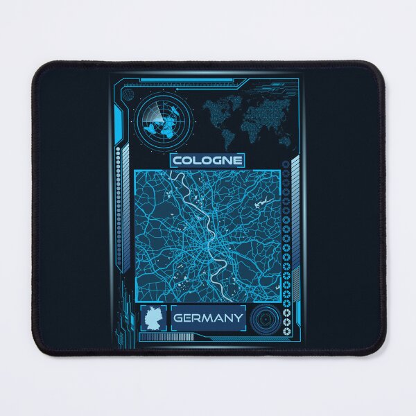 Item preview, COLOGNE MAP GERMANY designed and sold by hatimelhag.