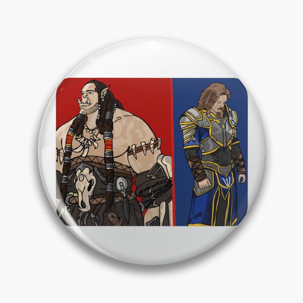 Item preview, Durotan and Lothar- Warcraft Fanart designed and sold by LucifersLadyArt.