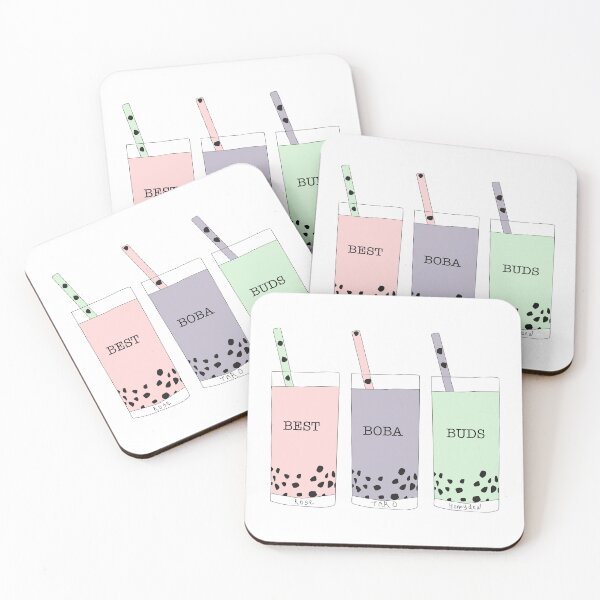 Item preview, "Best Boba Buds." designed and sold by BlahBlobs.