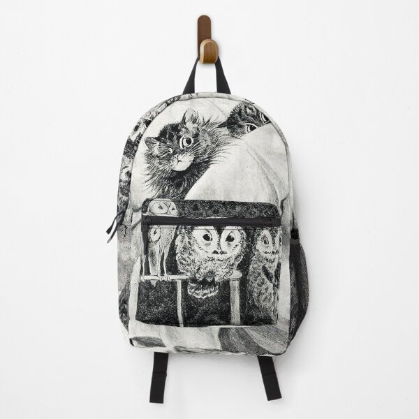 Item preview, Louis Wain Cat Nightmare Owl Bird designed and sold by TeeARTHY.