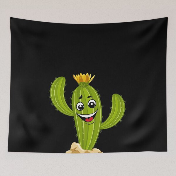 Item preview, smiling friends plants cactus cacti happiness succulent green designed and sold by AlinaOz.