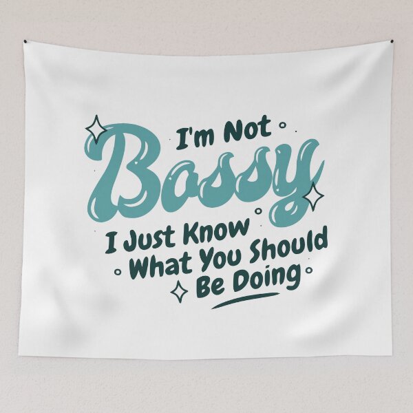 Item preview, i am not bossy i just know what you should be doing - Colored Collection T-shirt designed and sold by ninsato.