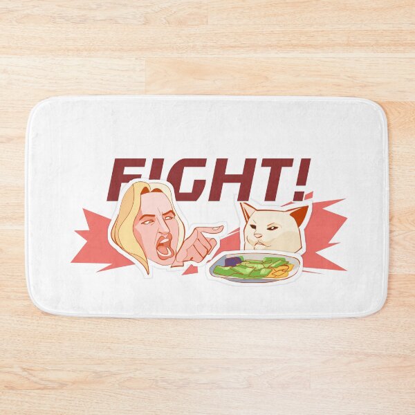 Item preview, Salad Cat vs Karen  designed and sold by avafaidian.
