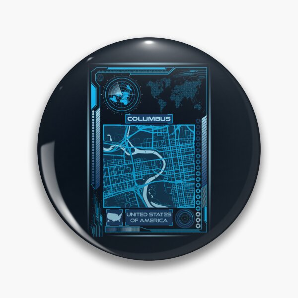 Item preview, COLUMBUS MAP USA designed and sold by hatimelhag.