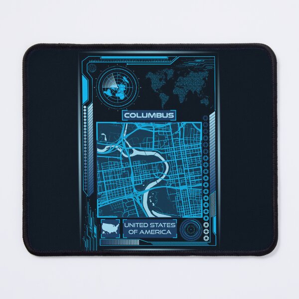Item preview, COLUMBUS MAP USA designed and sold by hatimelhag.
