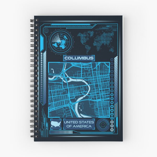 Item preview, COLUMBUS MAP USA designed and sold by hatimelhag.