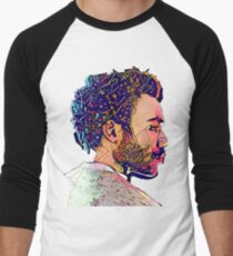 Abstract Gambino Men's Baseball Âľ T-Shirt