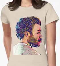Abstract Gambino Women's Fitted T-Shirt