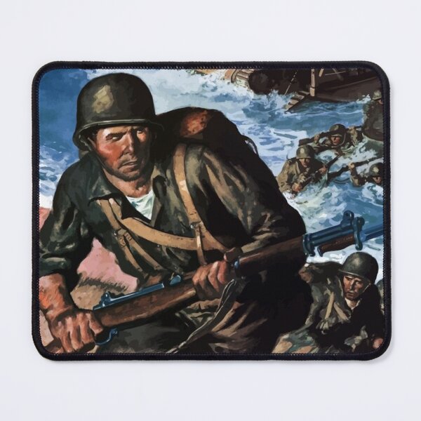 Item preview, In The World War II Era Amos Sewell U.S. WWII Ready For Anything Thanks To You! designed and sold by Roadbubble.