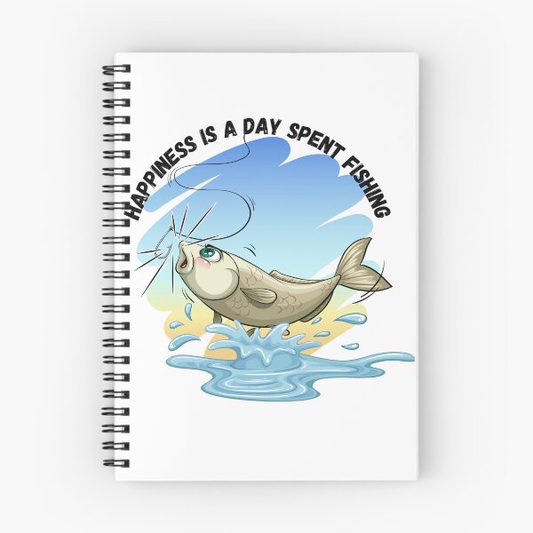 Item preview, Happiness is a Day Spent Fishing designed and sold by badretop.