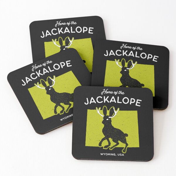 Item preview, Home of the Jackalope - Wyoming, USA Cryptid designed and sold by strangeology.
