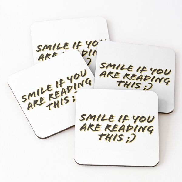 Item preview, Smile If you're reading this designed and sold by jamcaYT.